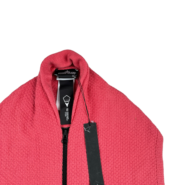 Stone Island 2018 Shadow Project Design Knit Zipped Scarf