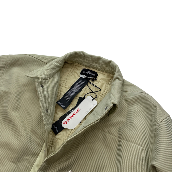 Stone Island 2022 Beige Shadow Project Insulated Coach Jacket