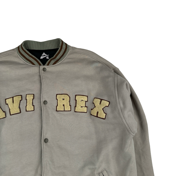Avirex 75 Thick Cotton Quilted Spellout Avirex Bomber Jacket - 3XL
