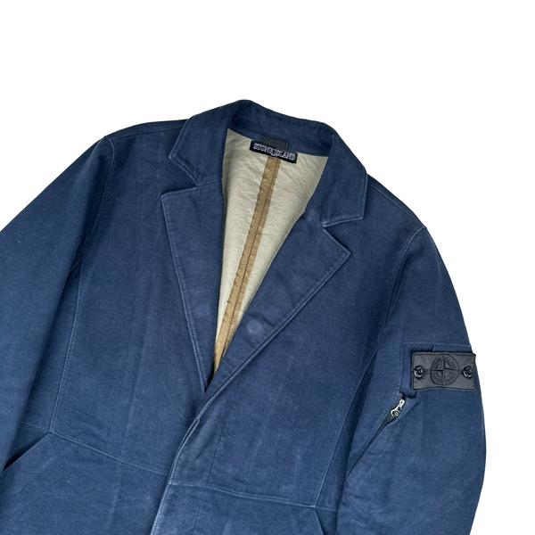 Stone Island Shadow Project Navy Cotton Moleskin R Jacket - Medium