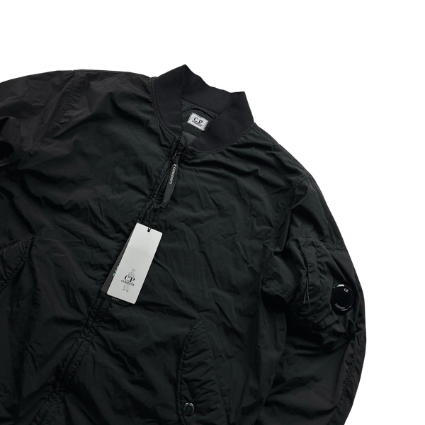 CP Company Black Nycra-R Bomber Jacket - XL