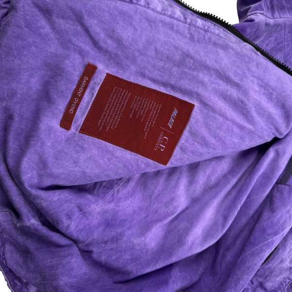 CP Company x Palace Purple Nylon La Mille Goggle Jacket - Medium