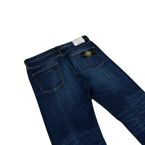 Stone Island 2017 RE-T Dark Wash Denim Jeans - 34"