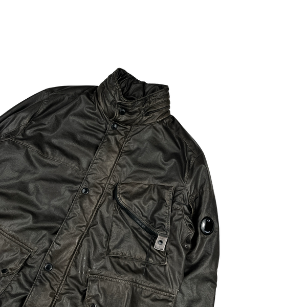 CP Company Brown Nyber Jacket - Large