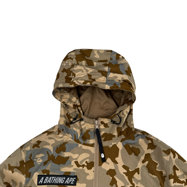BAPE Camo Beige Camo Multi-Pocket Jacket - Small