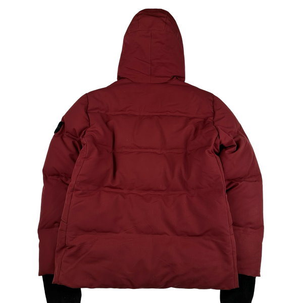 Stone Island 2015 Red Wool Repellent Down Jacket - XL