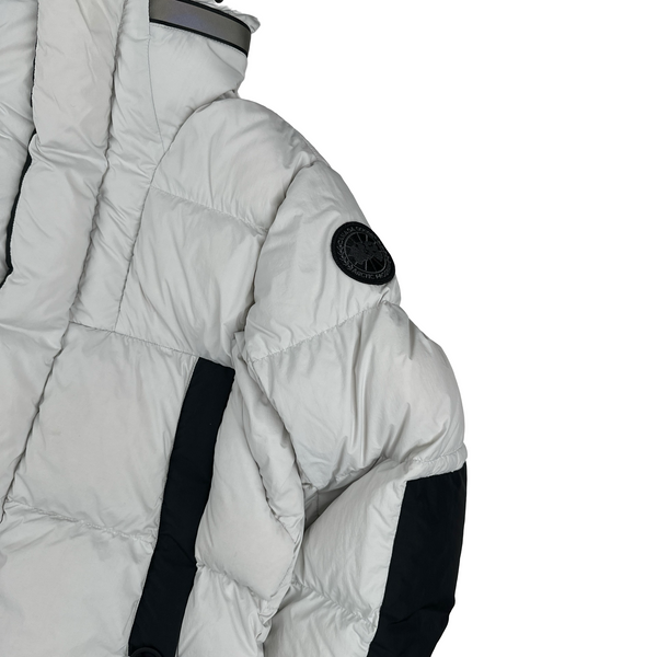 Canada Goose Frost Grey Down Osborne Black Label Jacket - XL