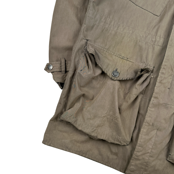 CP Company Vintage 2004 Fur Hooded Parka Jacket - Medium