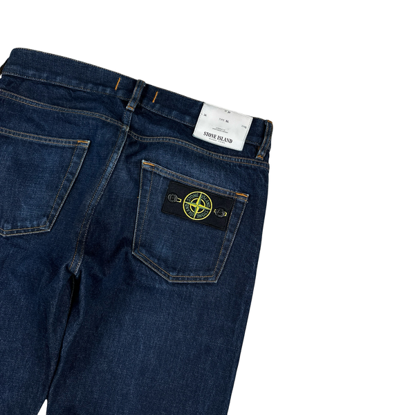 Stone Island 2017 Slim Fit Dark Denim Jeans - 30"