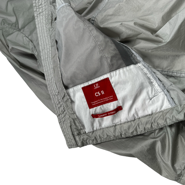 CP Company Grey CS II Lens Viewer Lightweight Jacket - Large