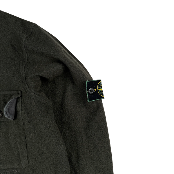 Stone Island Vintage Grey 1998 Wool Overshirt - Medium