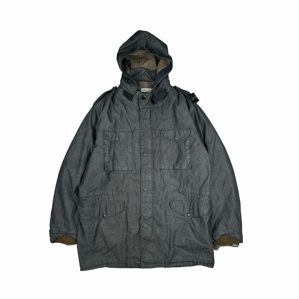 Stone Island 2005 Shoulder Badge Lino Flax Dutch Rope Jacket - XXL