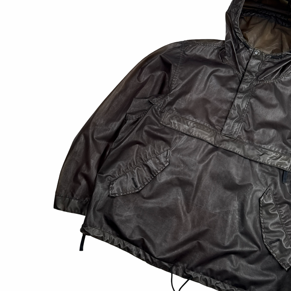 Stone Island Supreme Brown Poly Cover Composite Pullover Jacket - XL