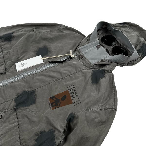 CP Company Eco Chrome-R Seed 2 Painted Goggle Jacket - Large