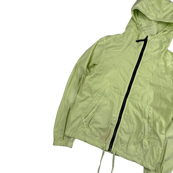 Stone Island 2017 Yellow Tela Paracadute Hooded Jacket - Small