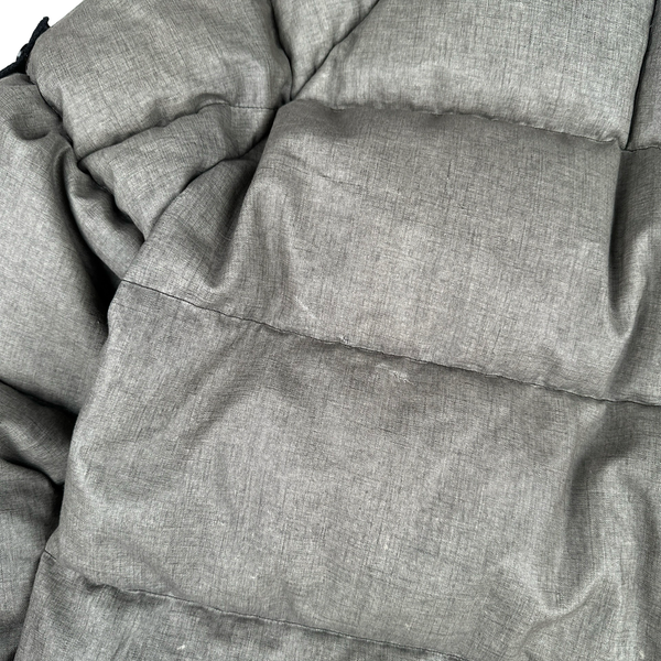 Stone Island 2019 Brown Lino Resinato Down -TC Puffer Jacket - Small