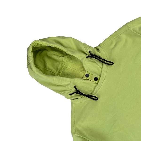 Stone Island 2019 Lime Pullover Hoodie - Large