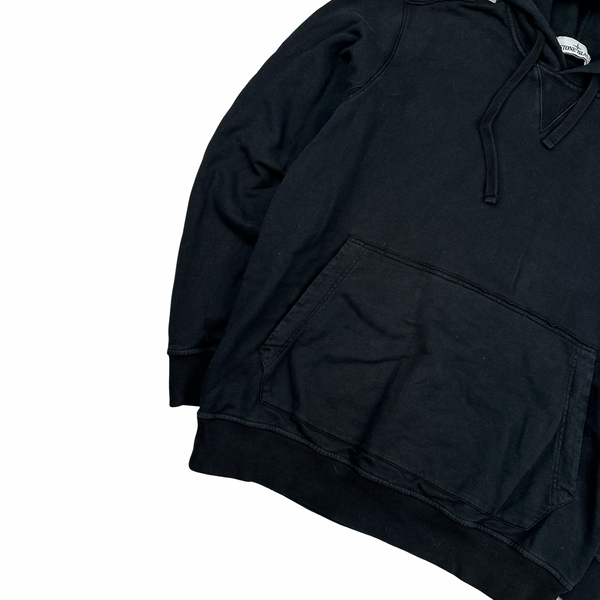 Stone Island 2018 Black Pullover Hoodie - XXL