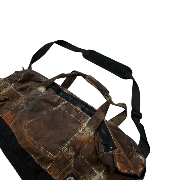 Stone Island 2019 Paintball Camo Cotton Cordura Patch Duffle Bag