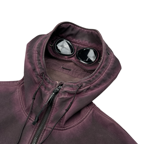 CP Company Purple Re Colour Goggle Soft Shell Jacket - 3XL