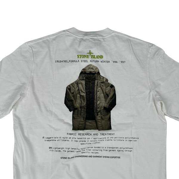 Stone Island 2025 Formula Steel Archivo Short Sleeve T Shirt - Medium