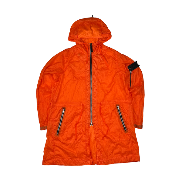 Stone Island Orange Lightweight Long Shadow Project Jacket - XL