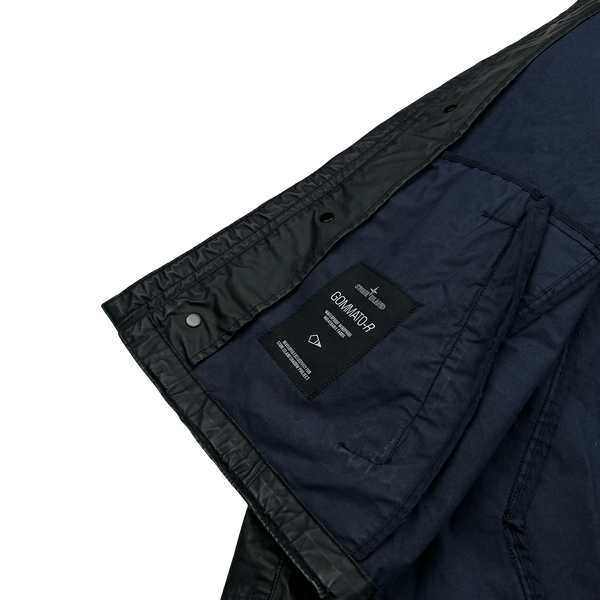 Stone Island 2013 Shadow Project Navy Gommato-R Hooded Jacket - Medium