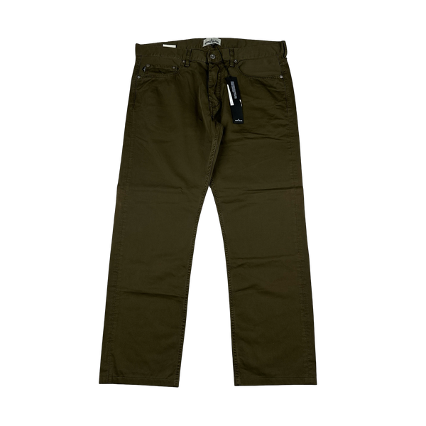 Stone Island 2012 RE T Khaki Trousers - 34"