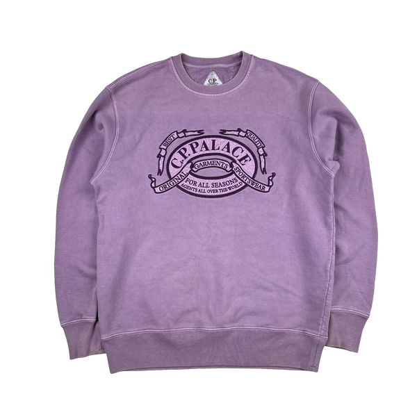 CP Company x Palace Purple Sweatshirt - Small