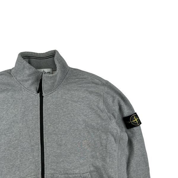 Stone Island 2016 Grey Zipped High Neck Jumper - 3XL