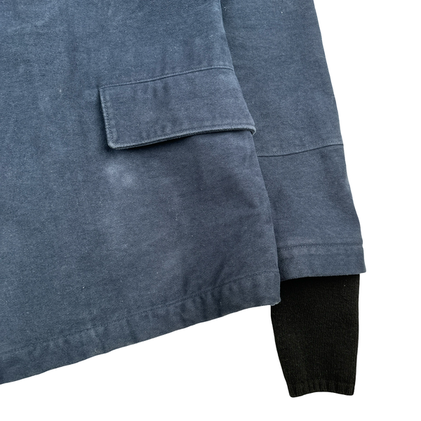Stone Island 2012 Navy MoleSkin R Shadow Project Jacket - Large