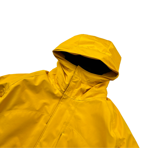 Stone Island Yellow 3L Goretex Puffer In Recycled Polyester Down - Large