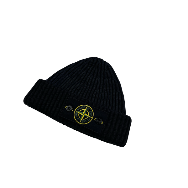 Stone Island 2012 Blue Two Tone Beanie Hat