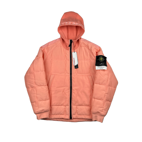 Stone Island Pink 2022 Capo Campionario Primaloft Puffer - Large