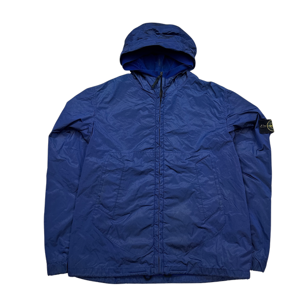 Stone Island 2008 Blue Nylon Metal Shimmer - XL – Mat's Island