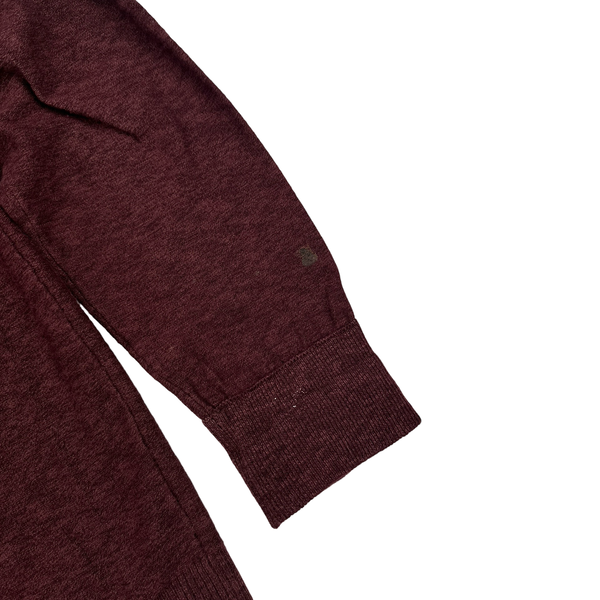 Stone Island Burgundy 2019 Crewneck Jumper - XXL
