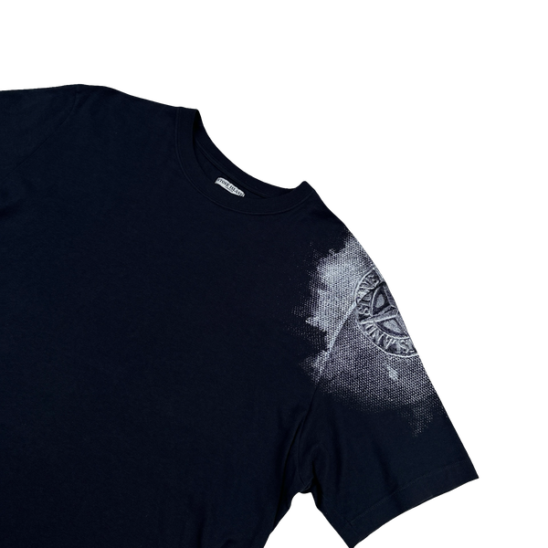 Stone Island 2009 Spellout Compass Arm T Shirt - XXL