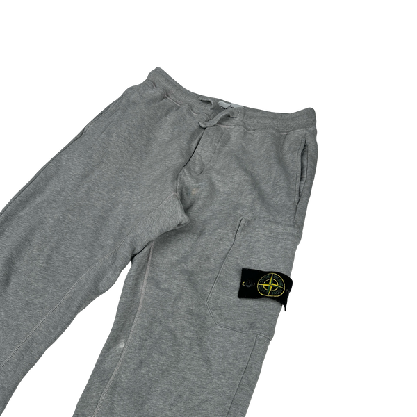 Stone Island 2020 Grey Cotton Joggers - Small