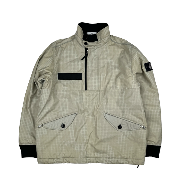 Stone Island 2017 Grid Check Ice Jacket Pullover - Large