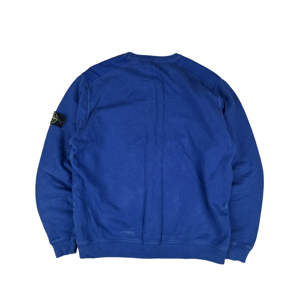 Stone Island 2012 Blue Crewneck Pullover Jumper - XL