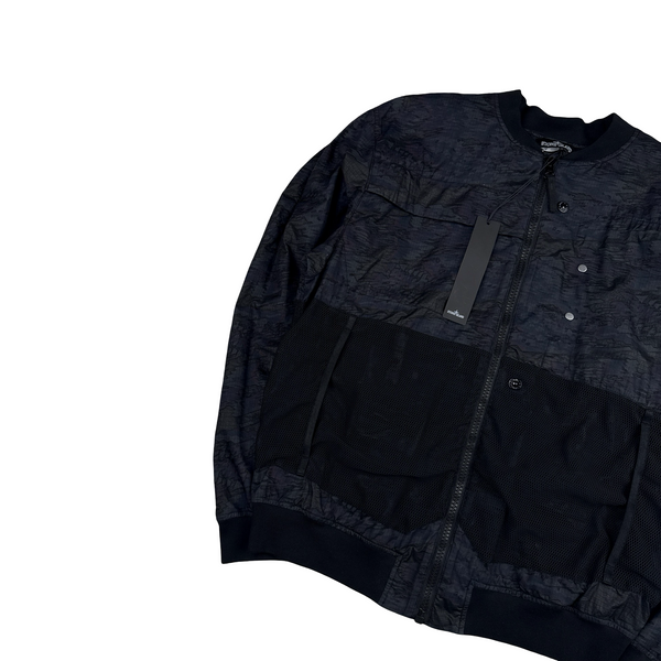 Stone Island 2021 DPM Ripstop Devore Shadow Project Bomber Jacket - Medium