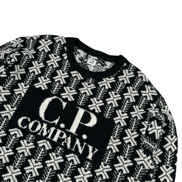 CP Company Vintage Style Patterned Knit - XXL