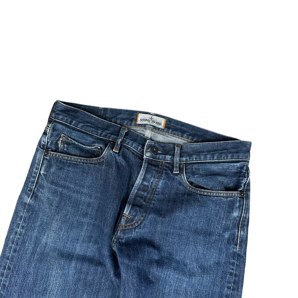 Stone Island 2012 Dark Wash Regular Fit Denim Jeans - 30"