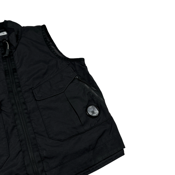 CP Company Black Taylon P Utility Vest - Medium