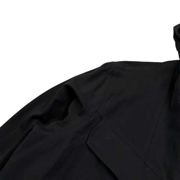 Stone Island 2016 Black Ghost Piece Water Repellent Wool Jacket - XL
