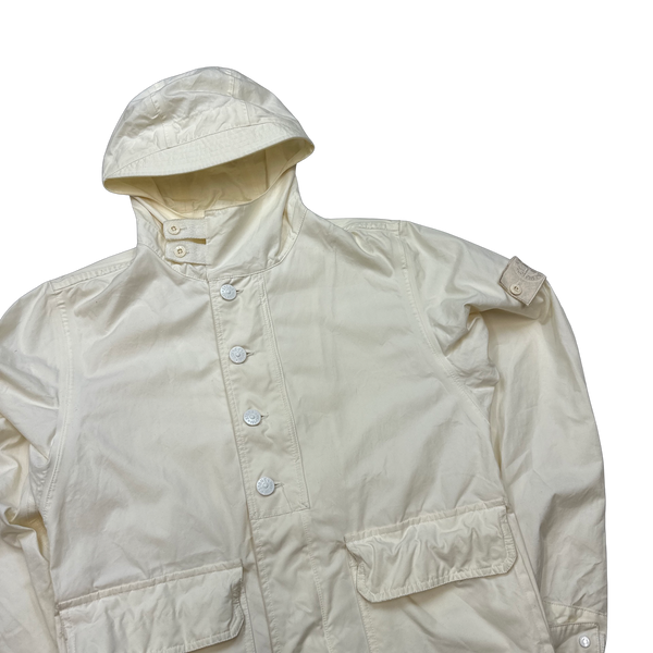 Stone Island 2012 White Ghost Ventile Jacket - Small