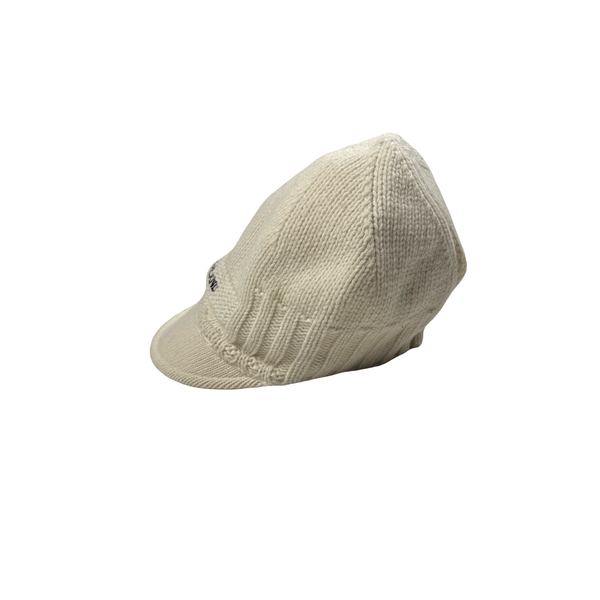 Stone Island 2010 Wool Blend Spellout Capped Beanie