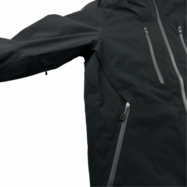 North Face Black Waterproof Primaloft GoreTex Jacket - Large