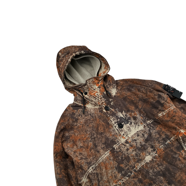 Stone Island 2019 Paintball Camo Pullover Cordura Jacket - Medium