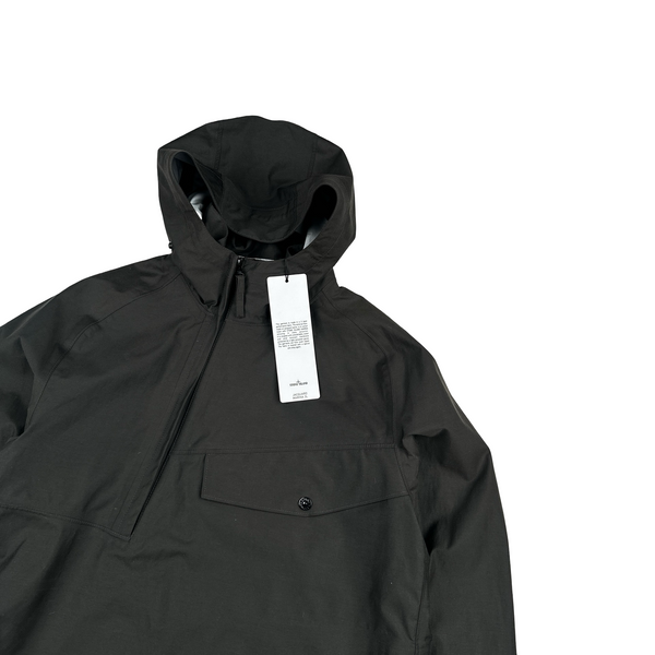 Stone Island 2021 Dark Grey Jacquard Marina 3L Jacket - Medium